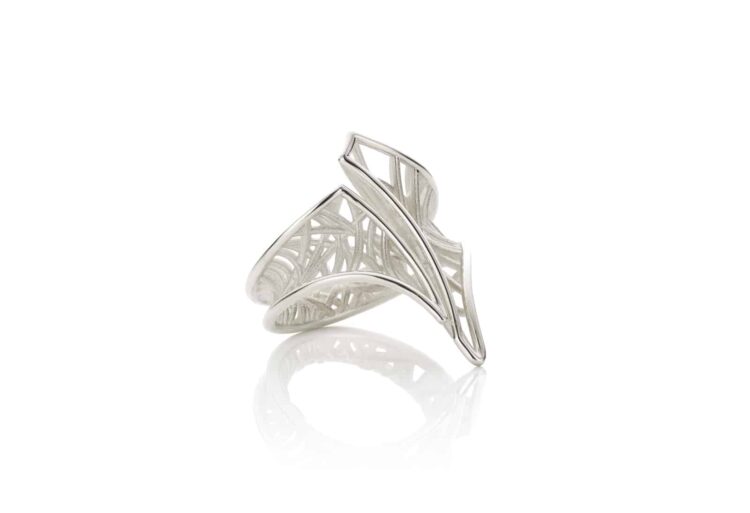 Zilveren ring sieraden cober