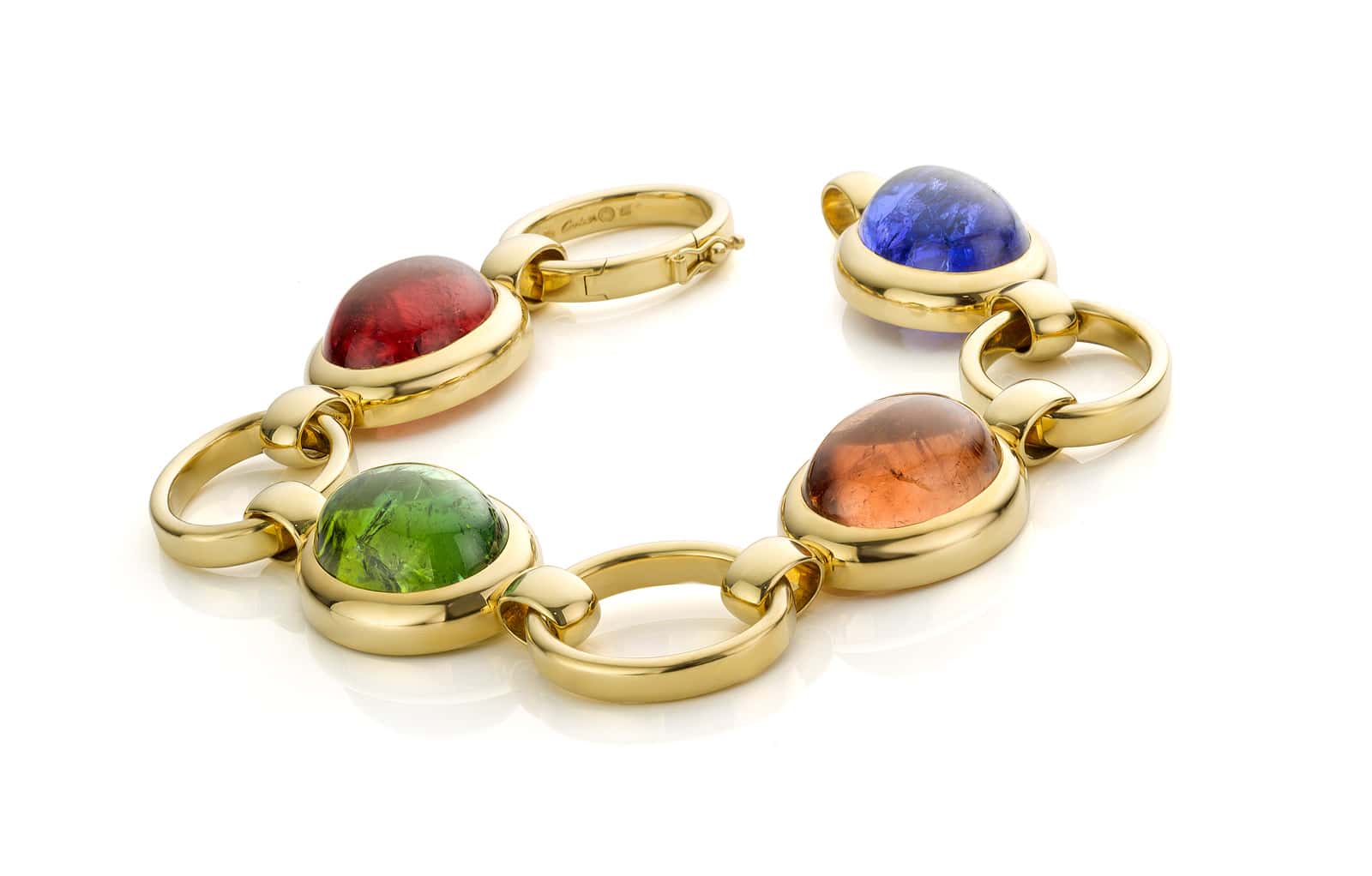 Verandering Achtervoegsel dramatisch Kleurrijke design armband met toermalijn - Cober Juweliers