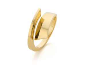 geelgouden fantasie smeed ring