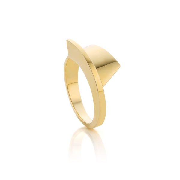 geelgouden fantasie smeed ring (3)