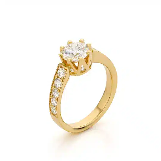 Gold ring with Diamonds