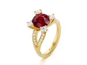 Ring with Spinel