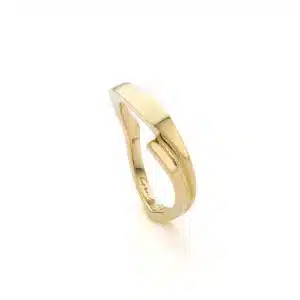 Geelgouden unieke ring
