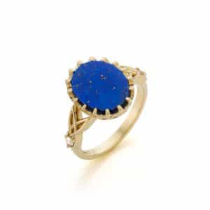 Ring met Lapis lazuli