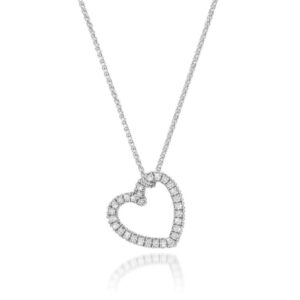 Harthanger volledig bezet met diamant