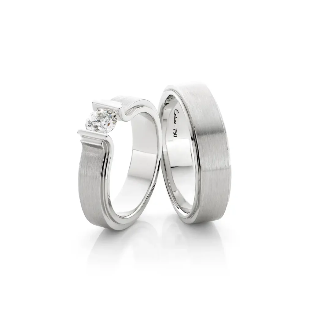 Trouwringen “Kings and Queens Tiara” spanring