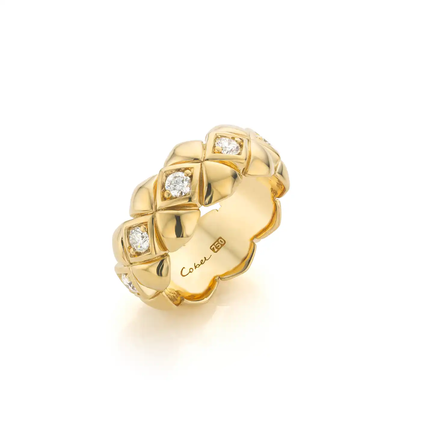 Ring met diamant “Serpenti”