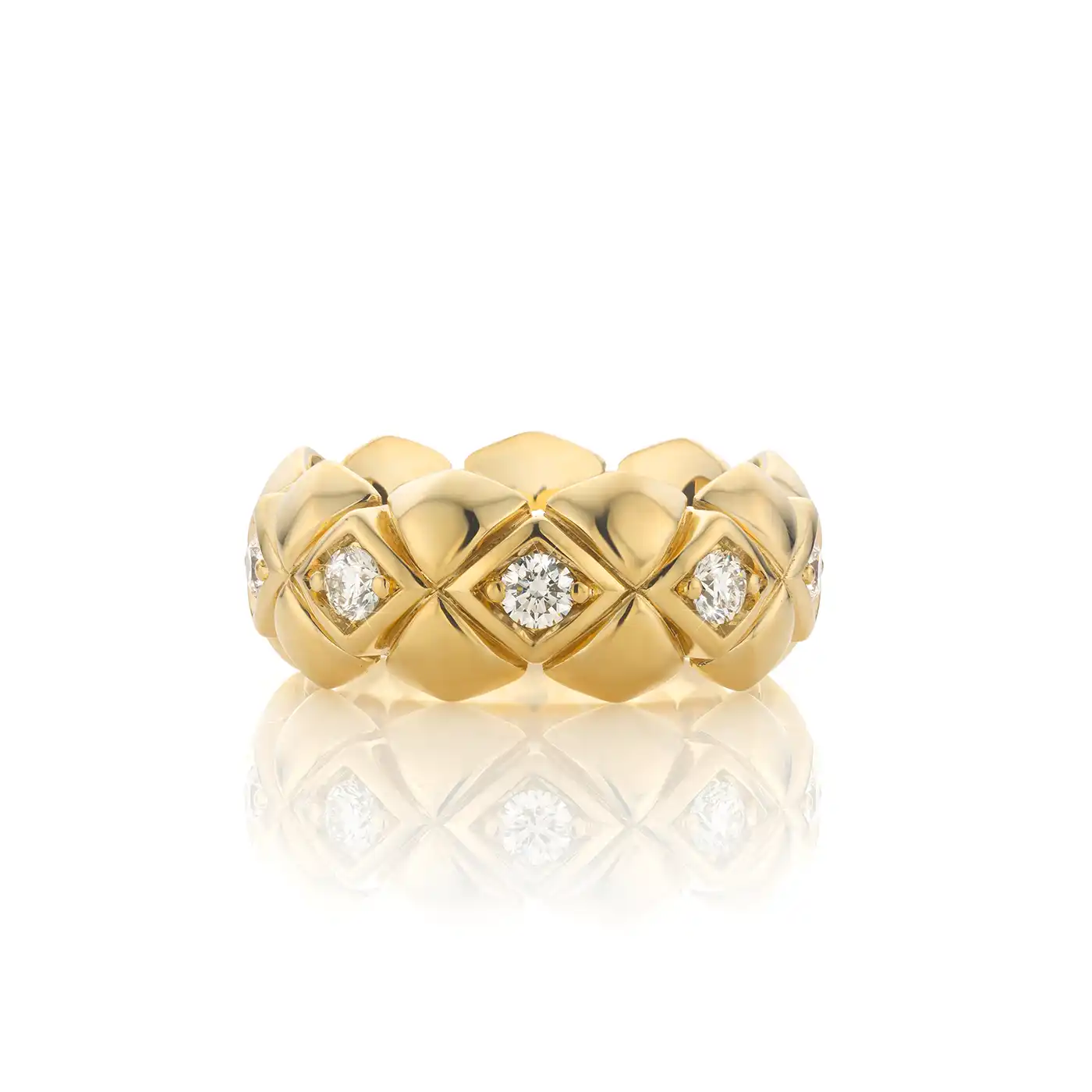Ring met diamant “Serpenti”