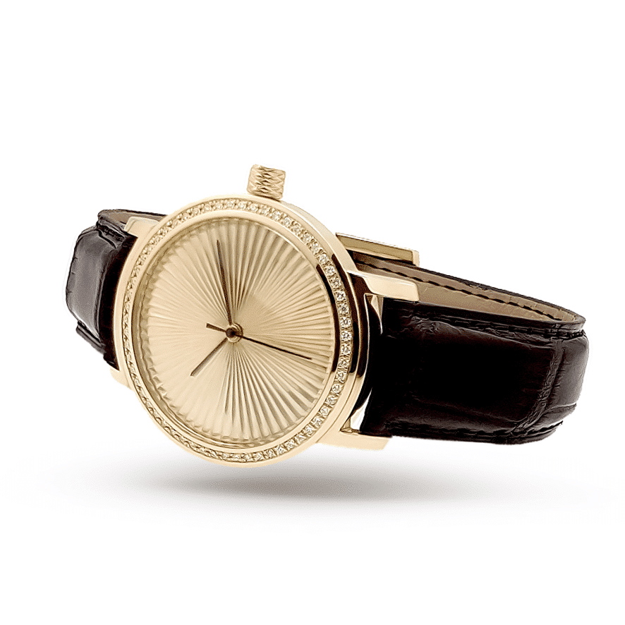 Cober watch: “Nº2” in yellow gold