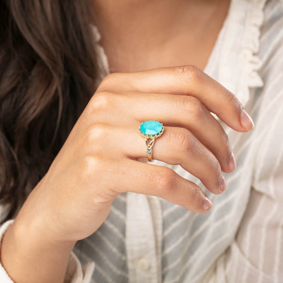 Ring met Turquoise