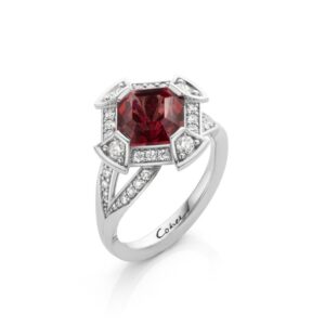 Ring met rode Spinel