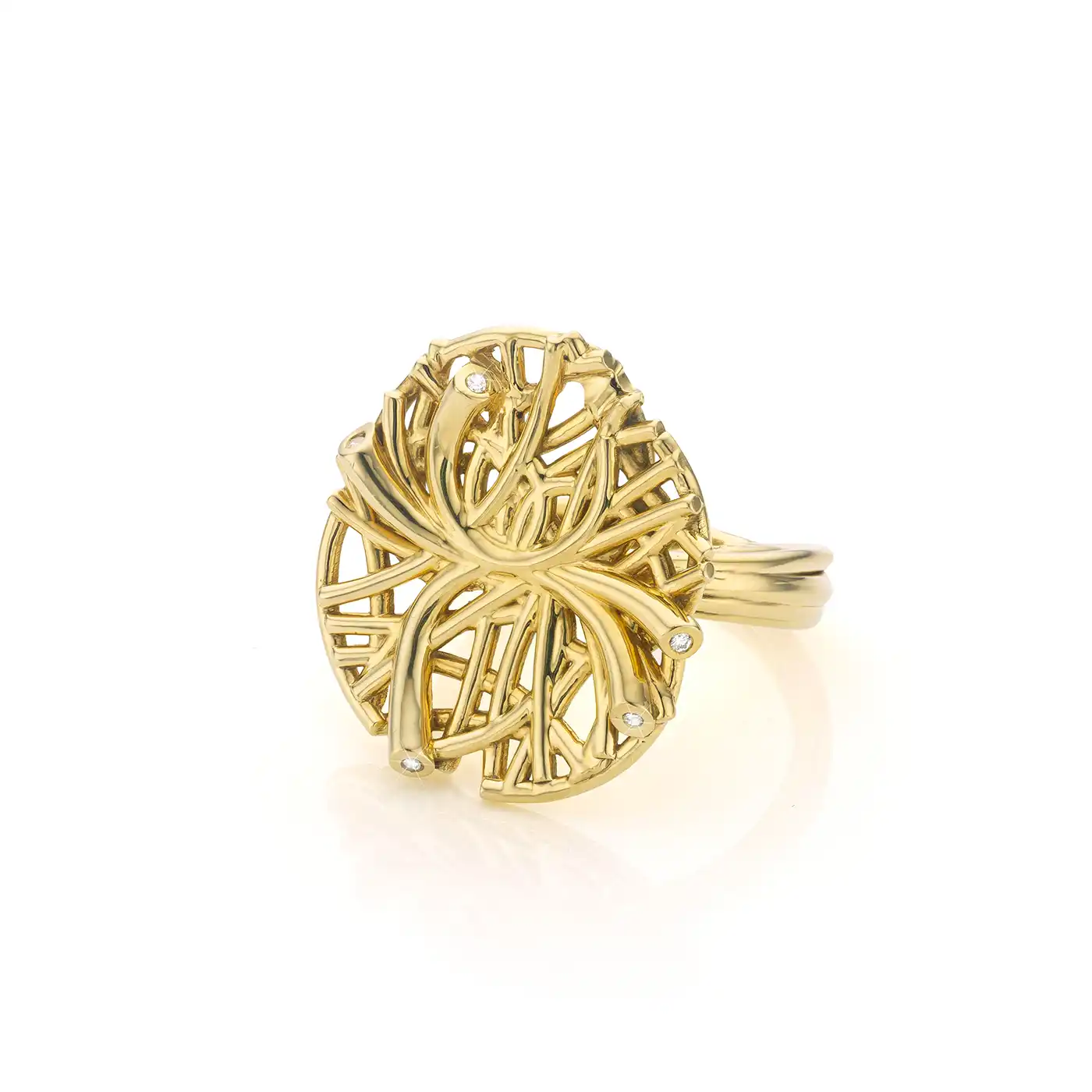 Ring geelgoud Tree - Afbeelding 2