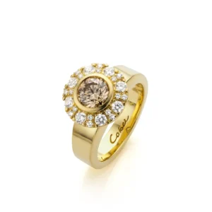Ring Fancy brown