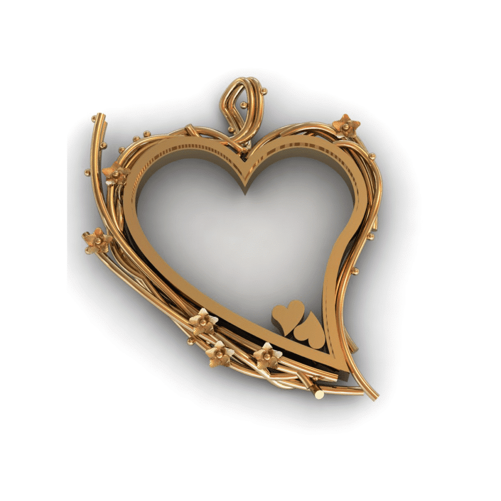 Hanger-as-hart-met-takjes-witgoud-14-karaat-cober